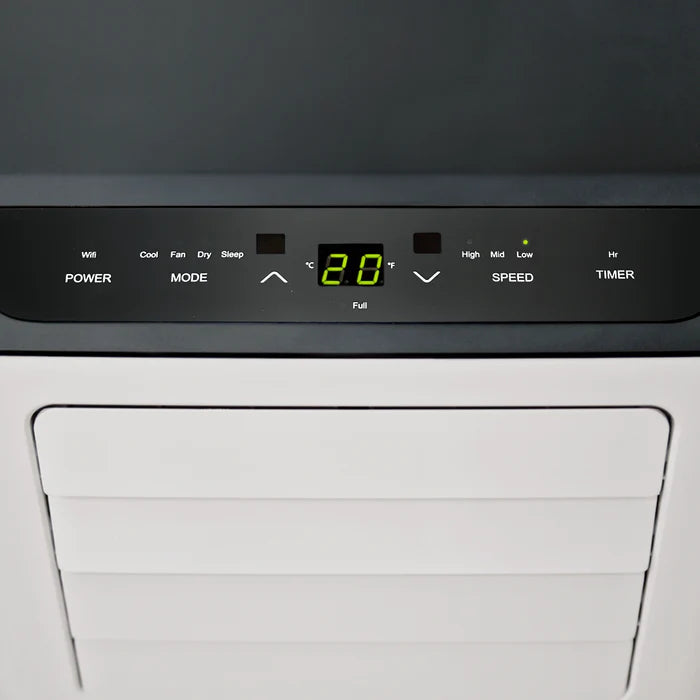 14,000 BTU 3-in-1 Portable Air Conditioner with Dehumidification Function - Smart Wifi App