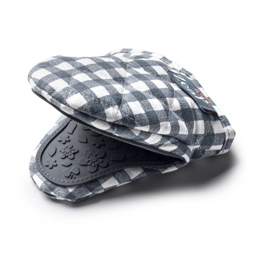 Silicone Gingham Mini Mitt