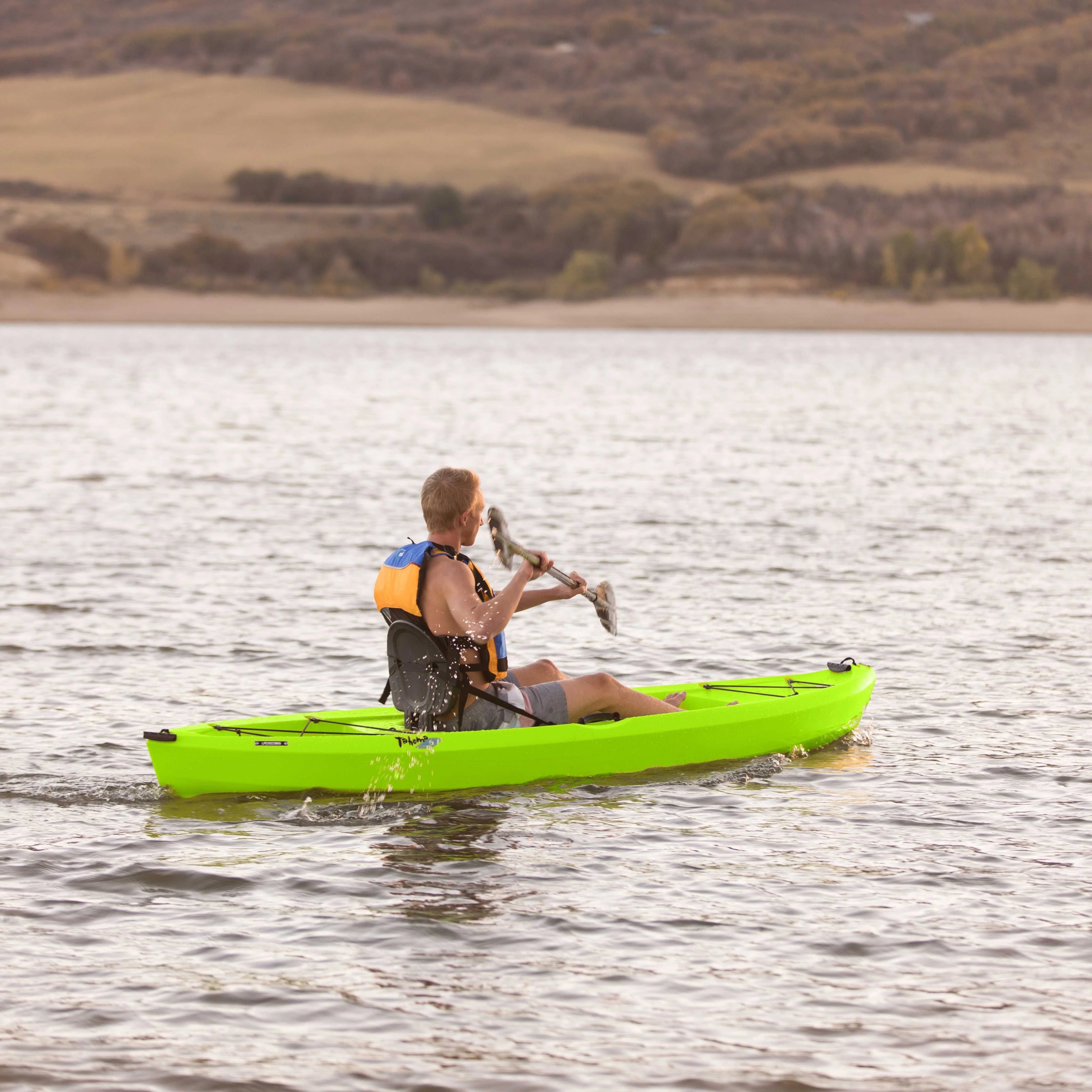 Lifetime Tahoma 10 ft Sit-on-Top Kayak, Lime Green (90816)