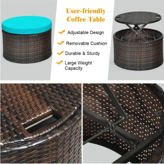 Lounge Shell Sun Island Outdoor Weatherproof