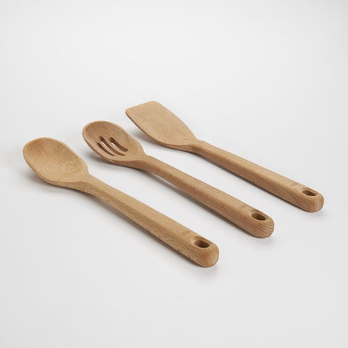 1256080 3pc. Wooden Utensil Set