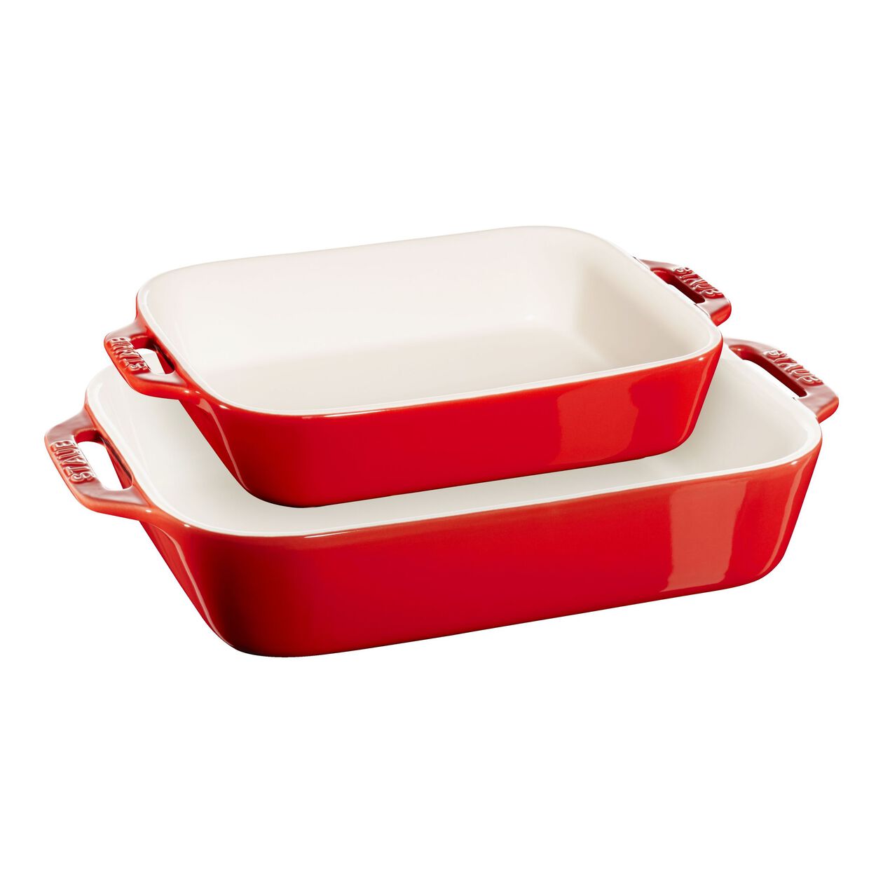 40508-627 Staub 2pc Ovenware Cherry