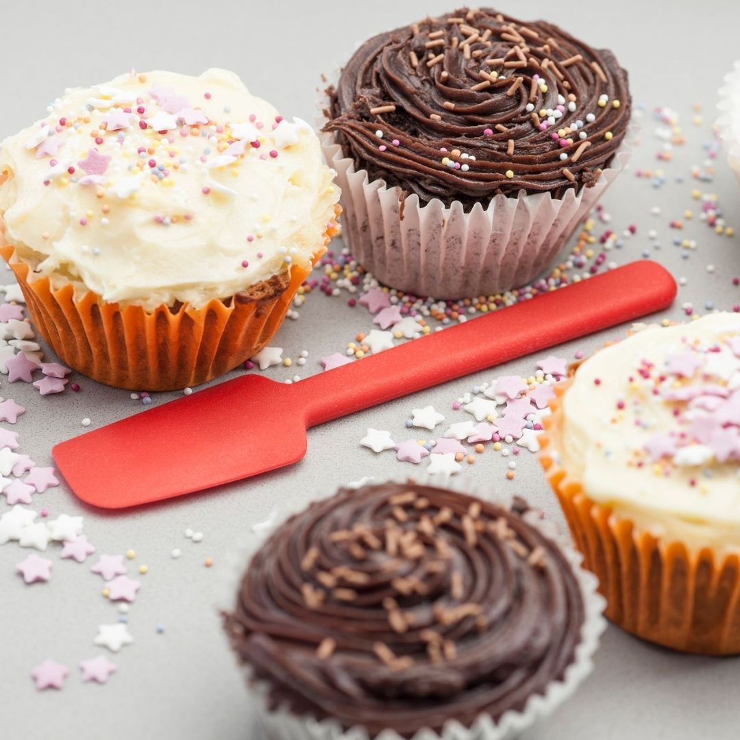 6 Silicone Mini Baking Spatula