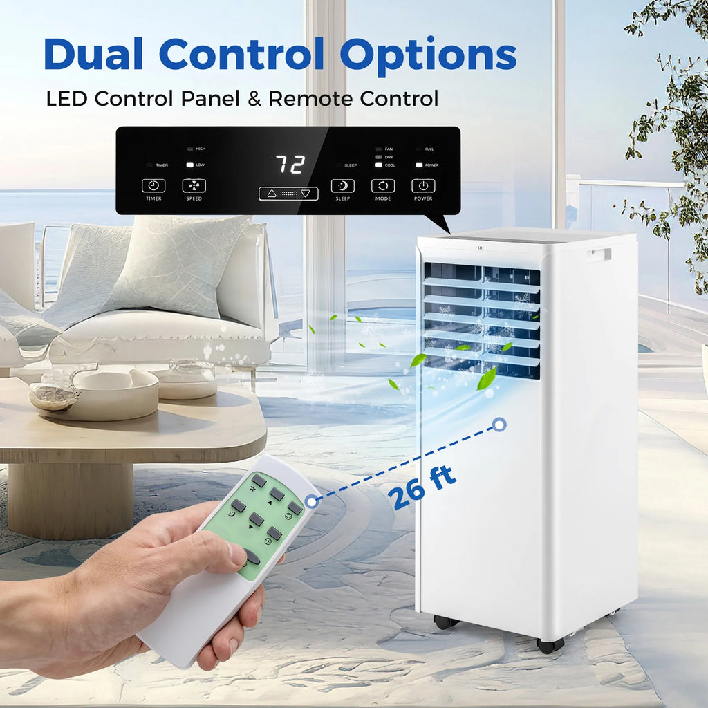 Gymax 8000 BTU portable air conditioner air cooler portable ac portable ac unit floor air conditioner