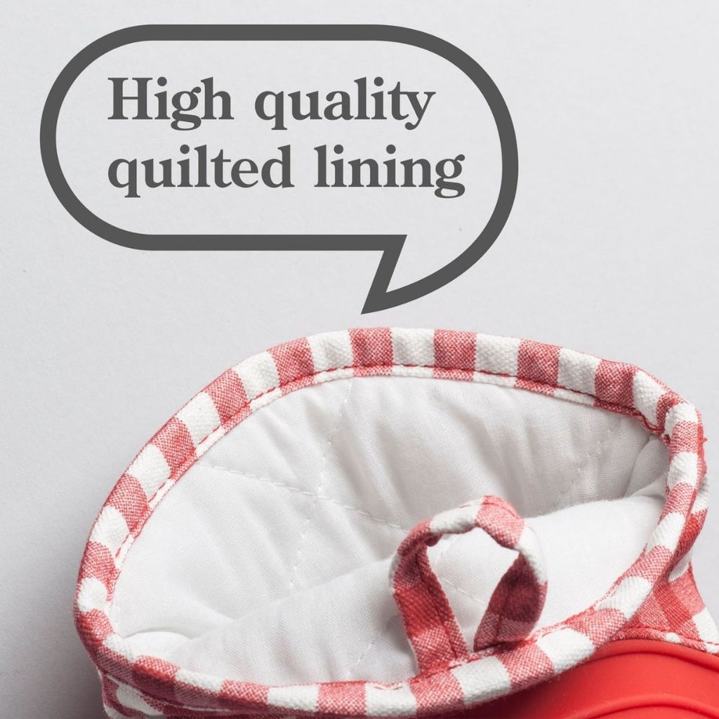 Silicone Gingham Mini Mitt