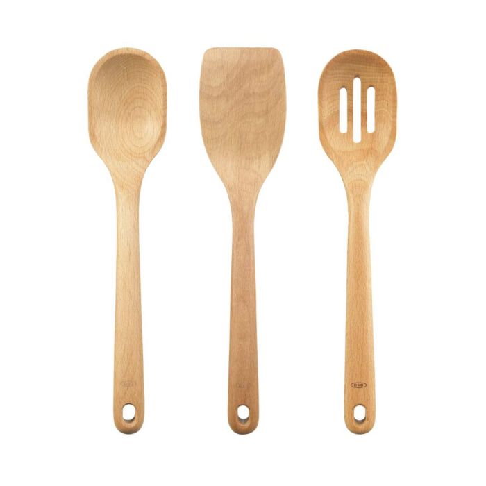 1256080 3pc. Wooden Utensil Set