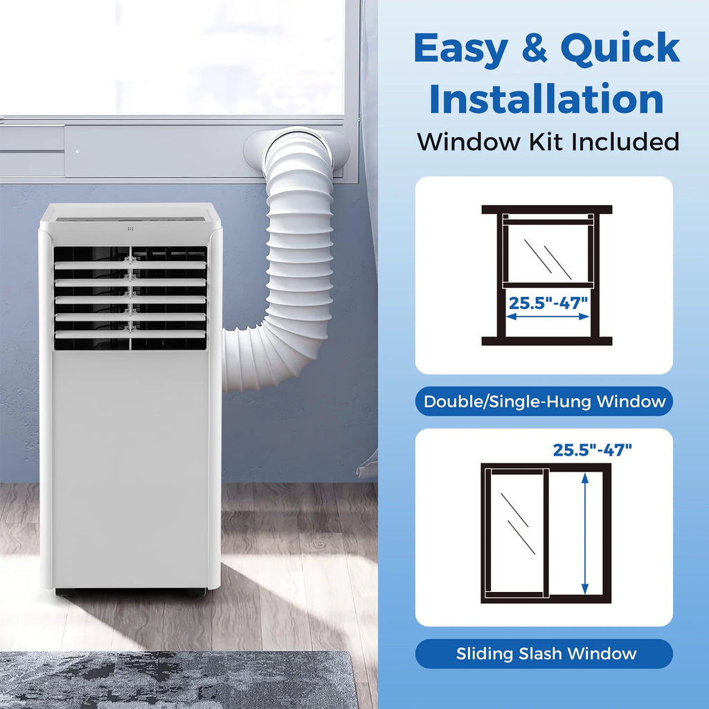 Gymax 8000 BTU portable air conditioner air cooler portable ac portable ac unit floor air conditioner