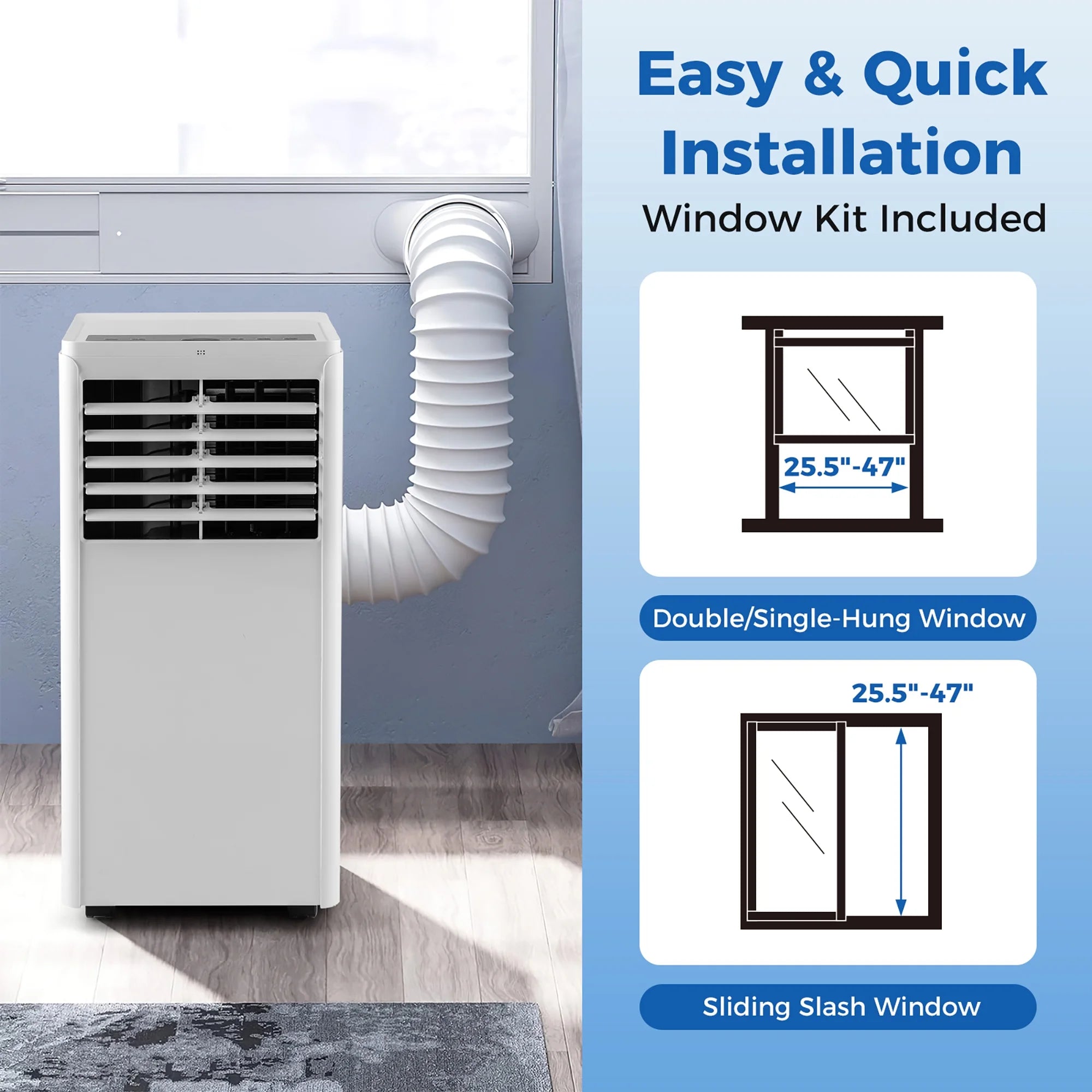 Gymax 8000 BTU portable air conditioner air cooler portable ac portable ac unit floor air conditioner