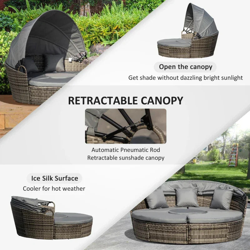 Lounge Shell Sun Island Outdoor Weatherproof